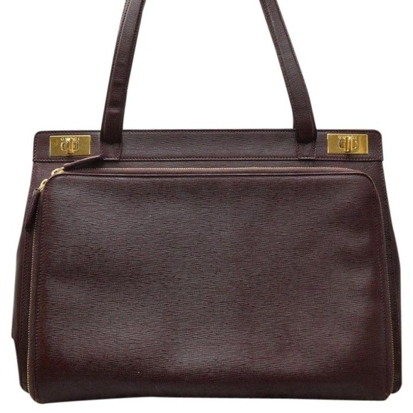 Gucci Handbags - Authentic Gucci Tote Bag Bordeaux Leather